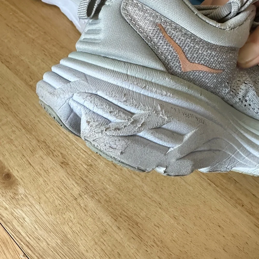 Hoka Gaviota Women's Gray Running Shoes - Picture 12 of 13